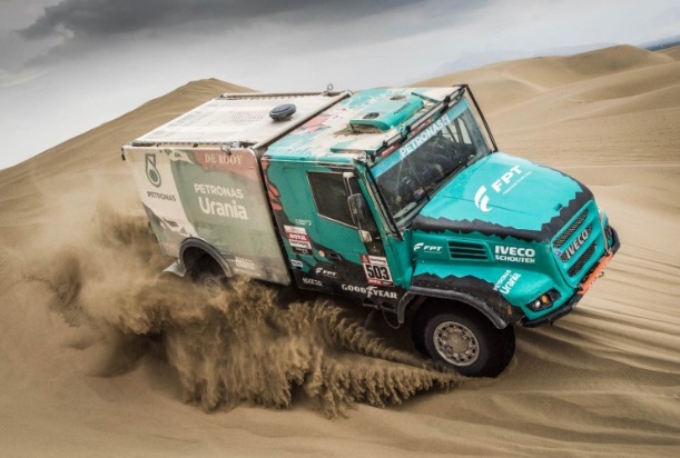 Goodyear es el proveedor oficial de neumáticos de los dos equipos favoritos de camiones del Rally Dakar 2020, 