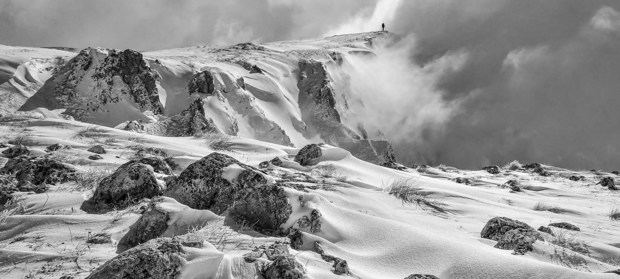 Clima extremo en las montañas de Bosnia.