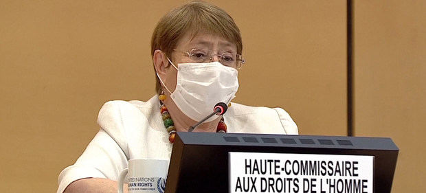 La Alta Comisionada de la ONU para los Derechos Humanos, Michelle Bachelet.