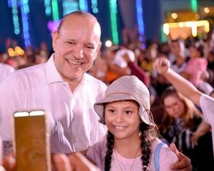 El alcalde de Santiago de los Caballeros, Ulises Rodríguez, valoró de manera positiva el desarrollo de la Navidad.