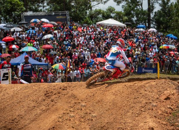 Franklin Nogueras Jr se alista para el desafío del Motocross de las Naciones 2024
