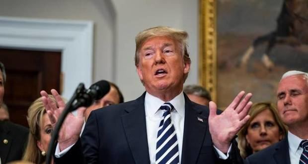 El presidente de los Estados Unidos, Donald Trump. 