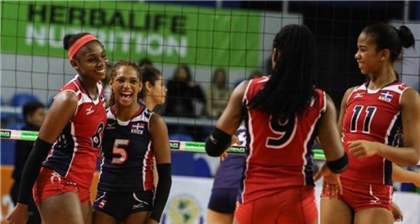 Las chicas de voleibol femenino campeonas panamericanas 2018