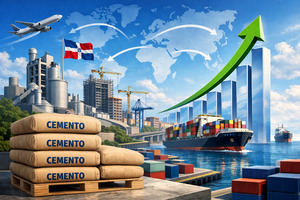 Sector cementero dominicano registra crecimiento total de 2.3 % en 2025 impulsado por exportaciones