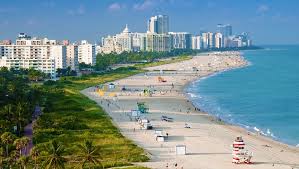 Playa de Miami, Florida, en Estados Unidos. 