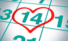 14de febrero, Día de San Valentín.