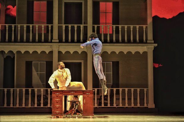Bailarines del  Ballet Nacional Dominicano y Ballet Concierto Dominicano