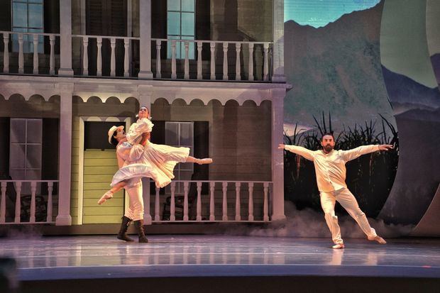 Bailarines del  Ballet Nacional Dominicano y Ballet Concierto Dominicano