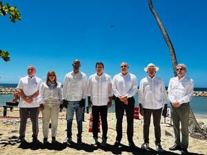 El ministro Collado manifestó que el moderno muelle tendrá un impacto extraordinario.