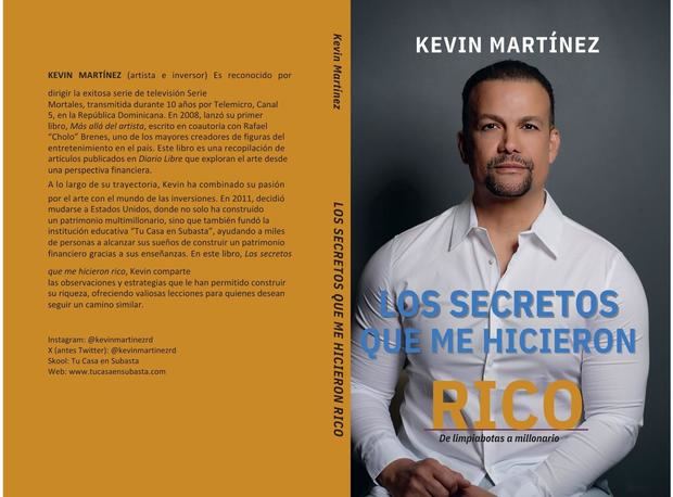 Portada del libro de Kevin Martínez.