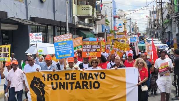 Marcha sindicalistas 1 de mayo