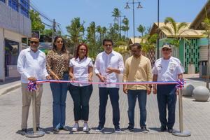 La obra busca mejorar la seguridad y estética del área, beneficiando tanto a turistas como a residente