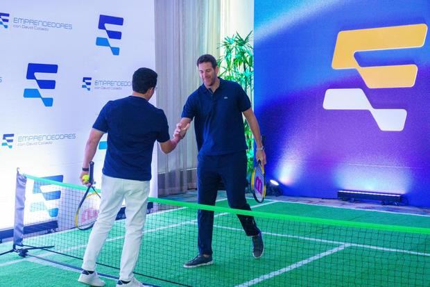 David Collado y Juan Martín Del Potro resaltan RD como destino para turismo deportivo.