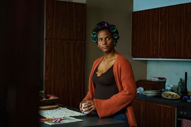 Ruth Emeterio en una escena de la película que se graba en Austria.