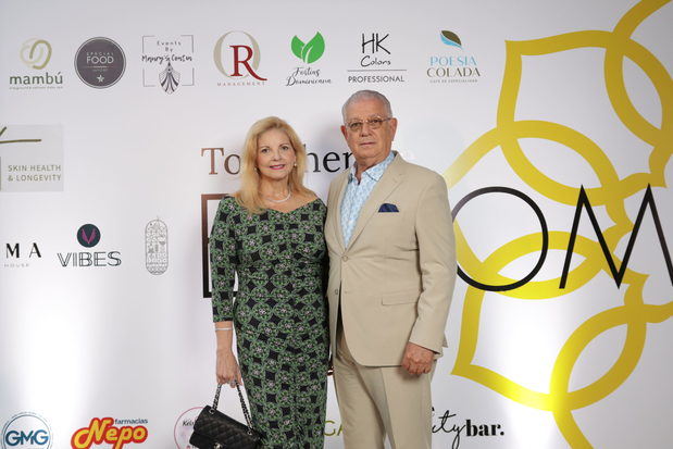 Leonor Gautier y José Rafael Espaillat.