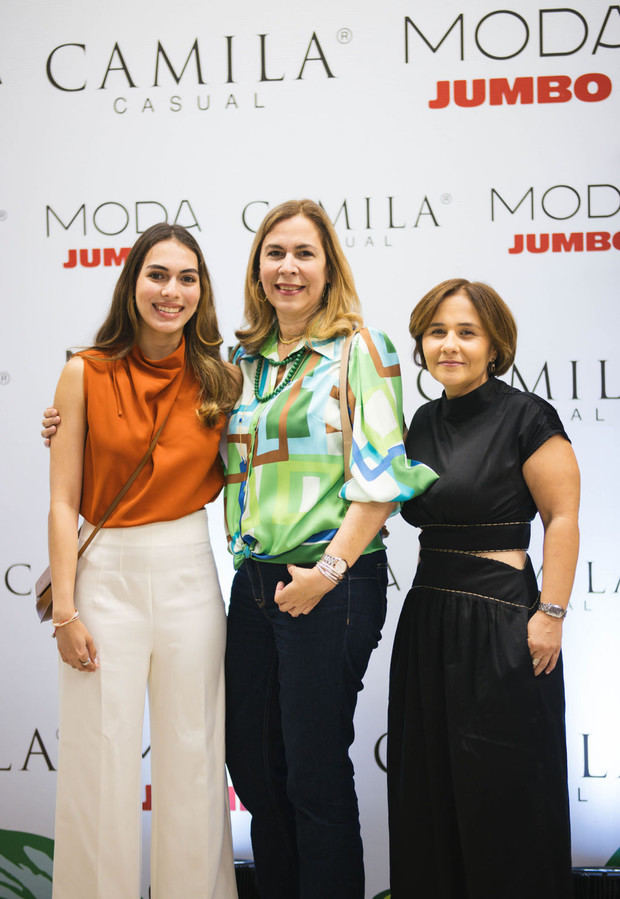 Andrea Rodríguez, Soraya Hernández y Pili Camilo.