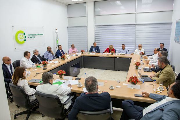 Reunión del Consejo Económico y Social.