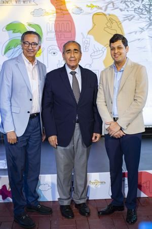 Marcos Santana, Víctor García Sued y Lester Henderson