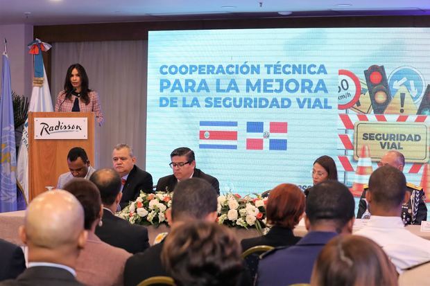 Iniciaron la ejecución de un proyecto de cooperación técnica entre países para mejorar la seguridad vial en República Dominicana y Costa Rica.