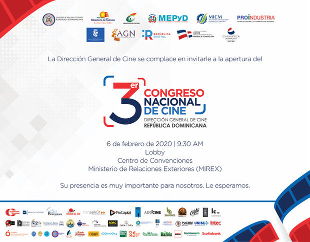 La Dirección General de Cine celebra 3er Congreso Nacional de Cine