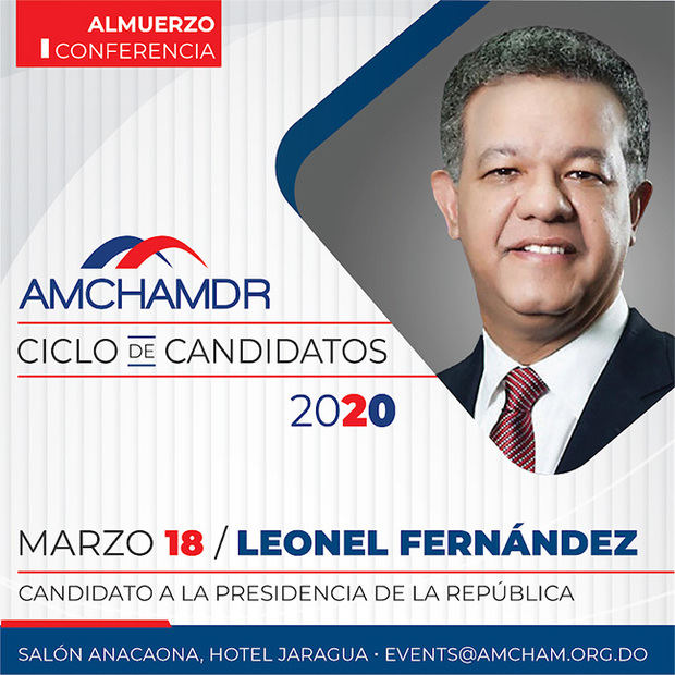 El evento, que ha concitado el interés de cientos de líderes del sector político, académico y empresarial, se celebrará el próximo miércoles 18 de marzo a las 12:30 PM en el Salón Anacaona del Hotel Jaragua. 