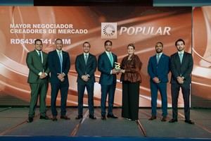 Banco Popular e Inversiones Popular obtienen tres galardones en los Premios BVRD 2025