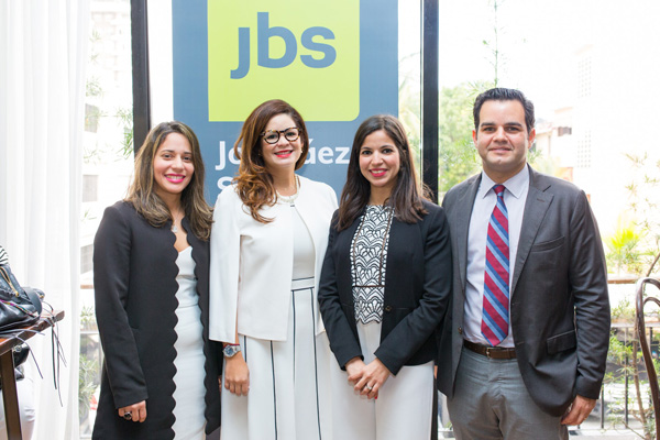 Racelyn Sención, Laura Ilan Guzman, Jeannerette Vergez y Manuel Bergés