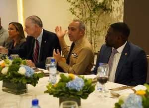 Presidente DNCD se reúne con jefes de la DEA de Puerto Rico y miembros de agencias de seguridad de Estados Unidos
