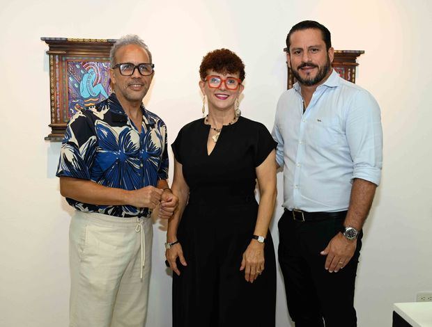 Joel Gonell, Tamara Hernández de Bodden y David Pérez.