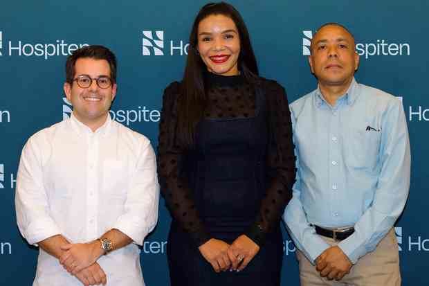 Jorge Dorado, Thamy Breltré y Julio Chireno.