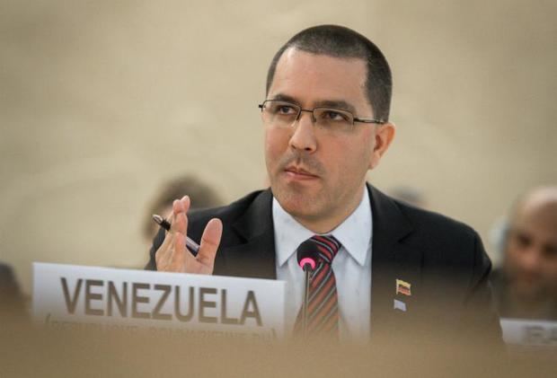 Canciller venezolano, Jorge Arreaza.