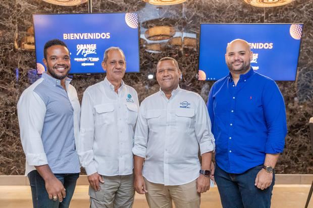 José Montes de Oca, Nelson Mateo, Jorge Reyes y José Farías.