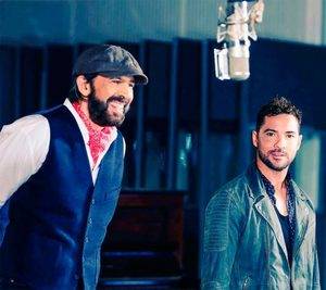 David Bisbal y Juan Luis Guerra versionan juntos a Marco Antonio Solís