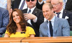 Los duques de Cambridge asisten a la final de Wimbledon