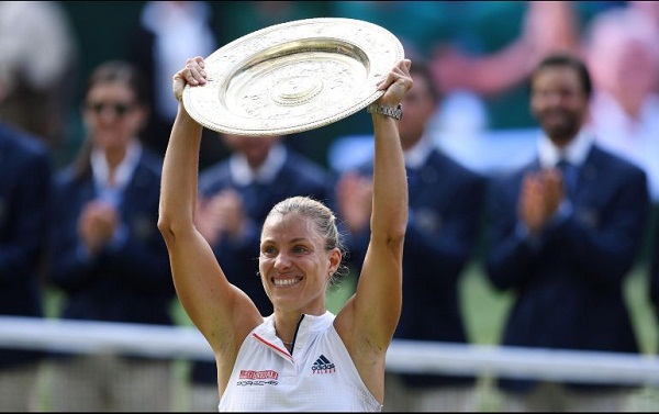 La alemana Angelique Kerber venció a Serena Williams y ganó su primer Wimbledon