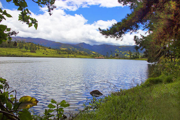 Lago de Busa, Ecuador.