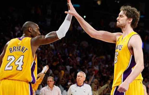 Convincente victoria de los Lakers ante Utah.