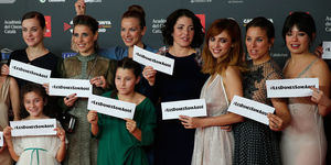 Las cineastas repartirán en los Goya abanicos con el lema #MASMUJERES 