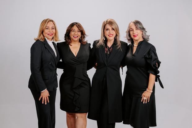 Las doctoras. Rosalba Cabrera, María Disla, Rosa Daysi Agramonte y Rita Guerrero