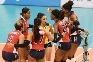 Sexteto RD avanza a semifinal del voleibol femenino en Barranquilla