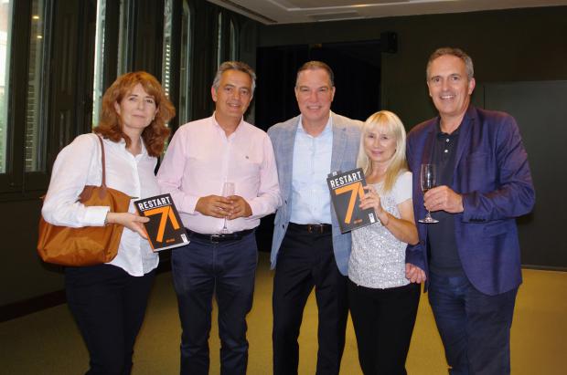 Ney Díaz presenta su libro RESTART en Barcelona