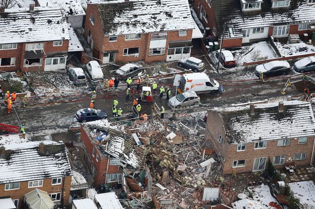 Explosión en Leicester