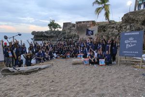 Corona celebra el Día Internacional de Limpieza de Playas con jornada en playa Fuerte San Gil