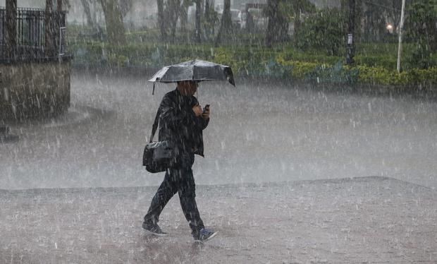 Lluvia en el Distrito Nacional