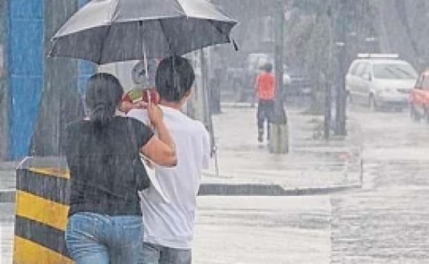 Lluvias dispersas se esperan por dos días 