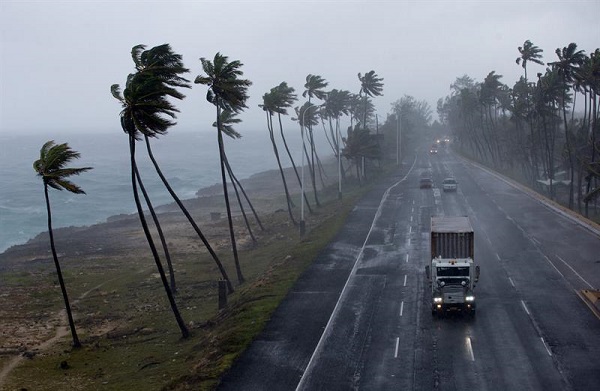 Lluvias hacia el interior del país