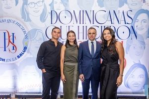 Lucas Grateraux, Arlette Palacio, José Grateraux y Leah Grateraux.