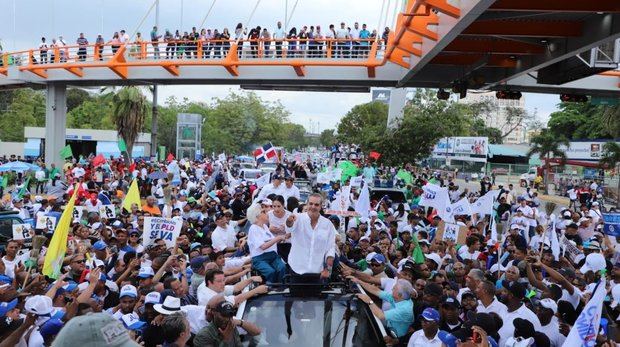 Marcha por la democracia.