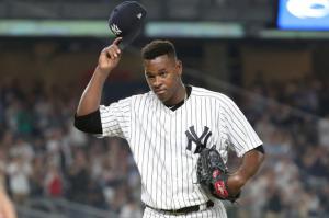 El dominicano Severino abrirá por Yanquis Partido de Comodín ante Atléticos