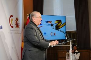 Manuel García Arévalo, presidente honorario de la SEDE.